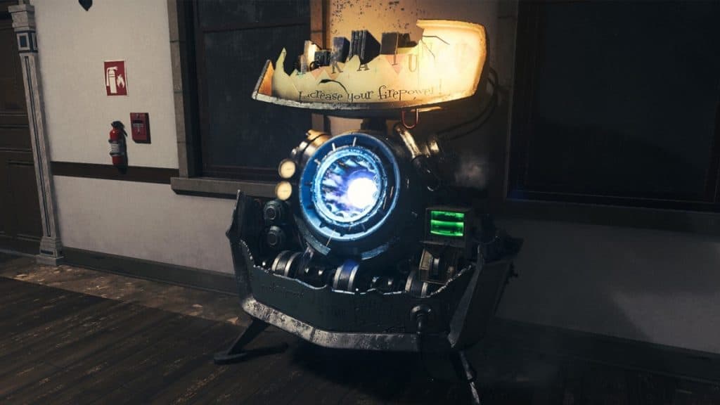 Pack a Punch machine in MW3 Zombies