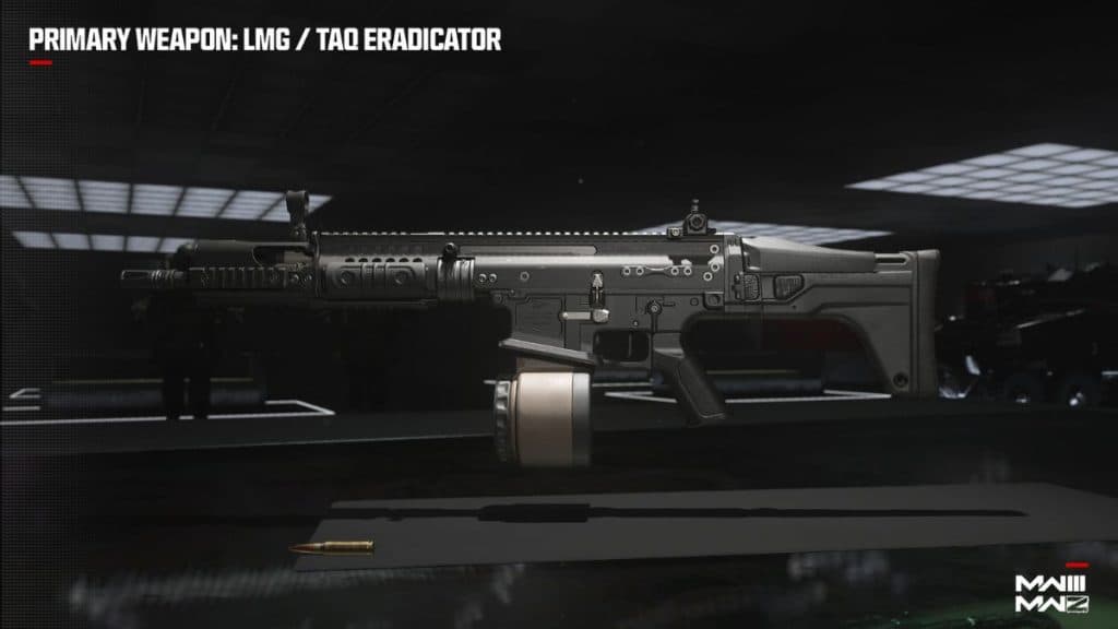 TAQ Eradicator in MW3 Gunsmith