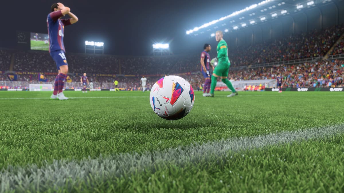EA FC 24 gameplay featuring FC Barcelona