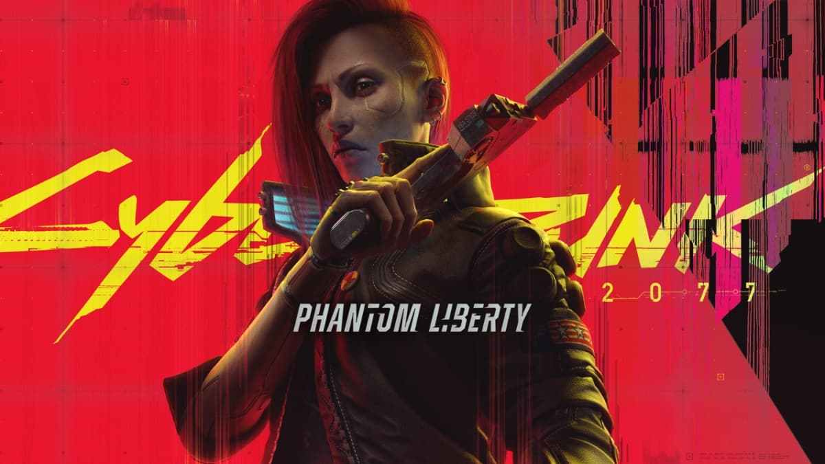 Judy Alvarez on the Cyberpunk 2077 Phantom Liberty cover.