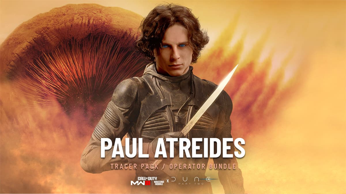 Paul Atreides MW3 Warzone