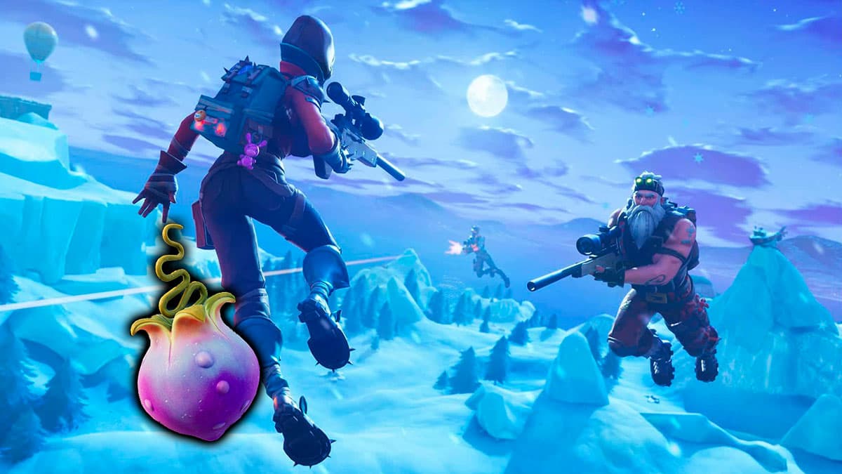 Fortnite characters Flowberry fruit