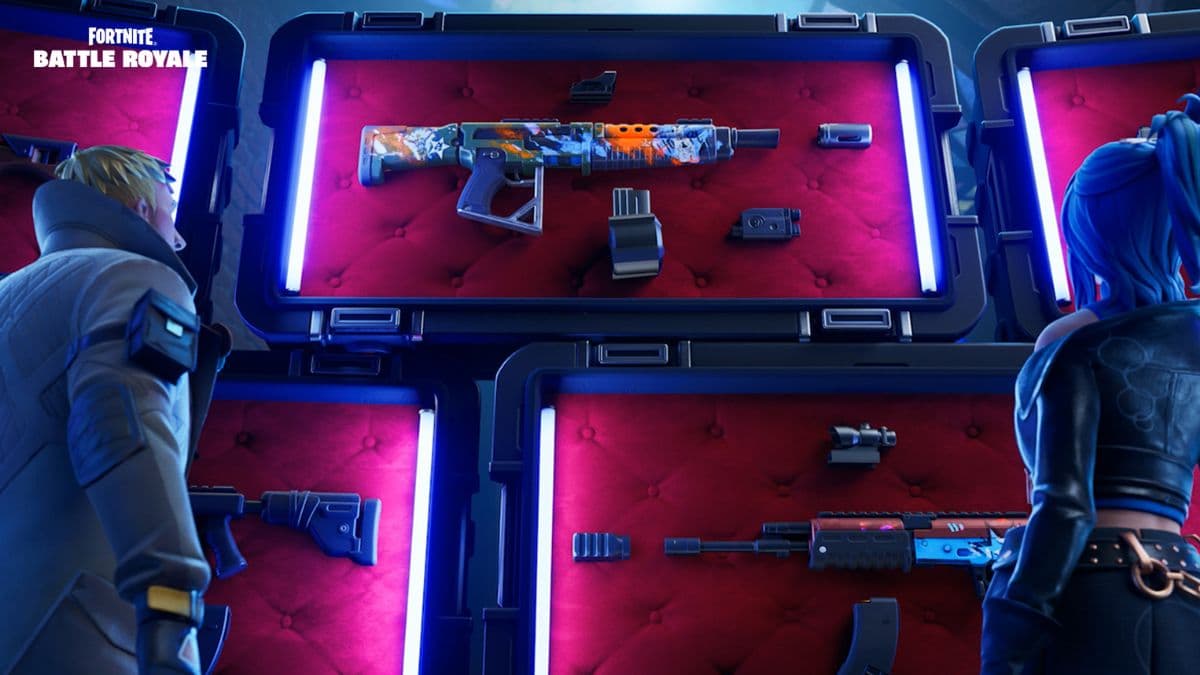 New weapons and their mods in Fortnite Chapter 5