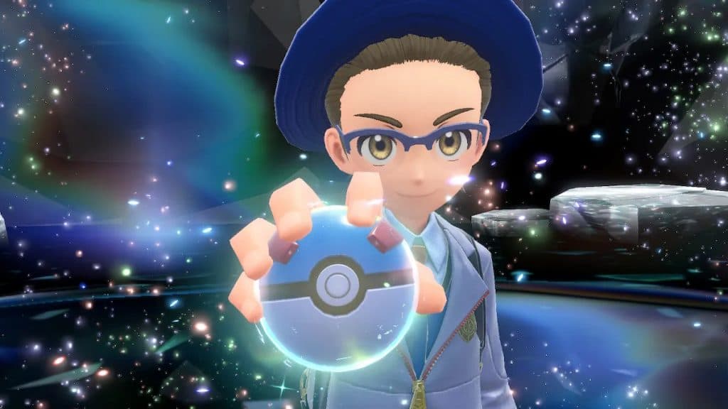 Player facing the camera in Pokemon Scarlet and Violet Raid