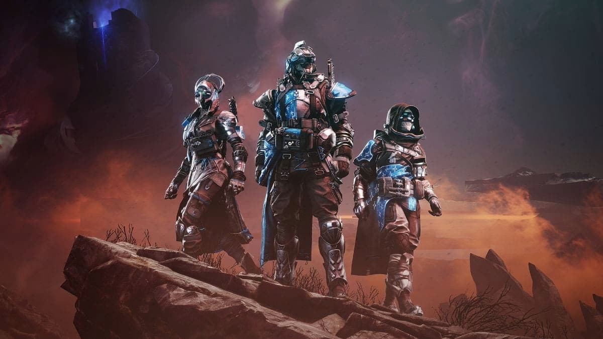 Hunter, Warlock, and Titan in Destiny 2