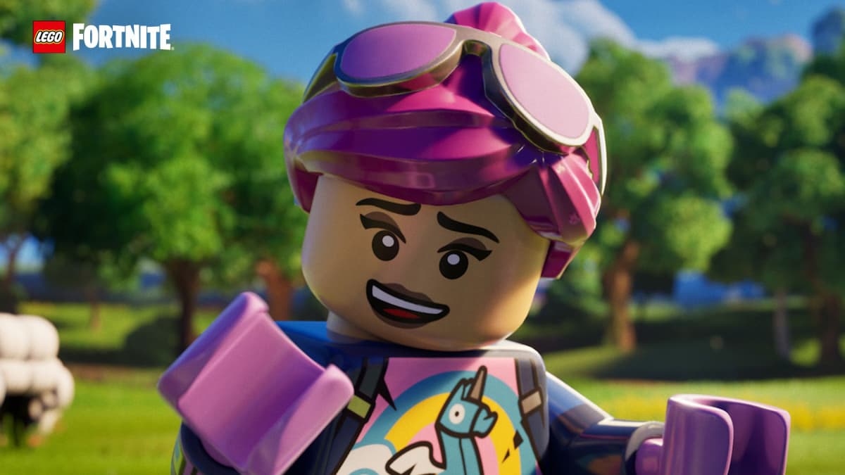 LEGO Fortnite character