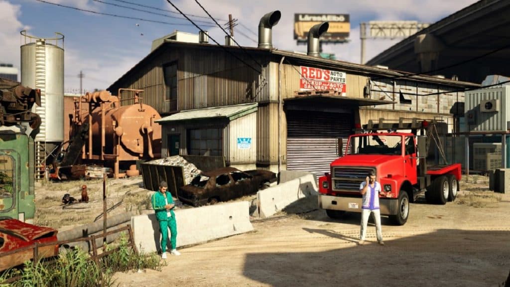 Yusuf's Red's Auto Parts Business in GTA Online