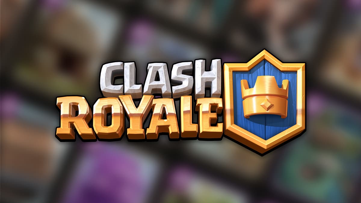 Clash Royale logo.