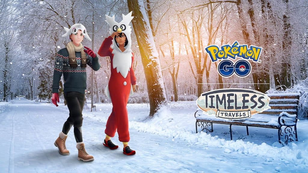 Attires Winter Holiday Pokemon Go