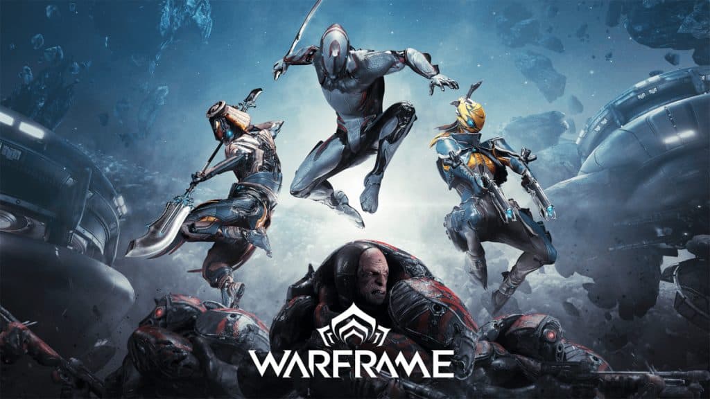 Warframe characters in combar