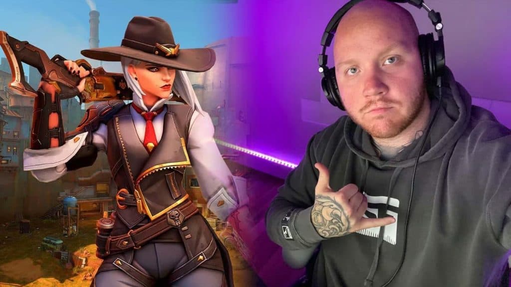 TimTheTatman along with Ashe from Overwatch 2