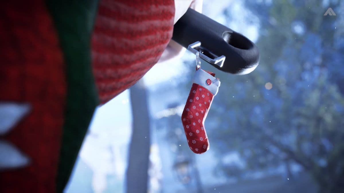 the finals Christmas weapon charm