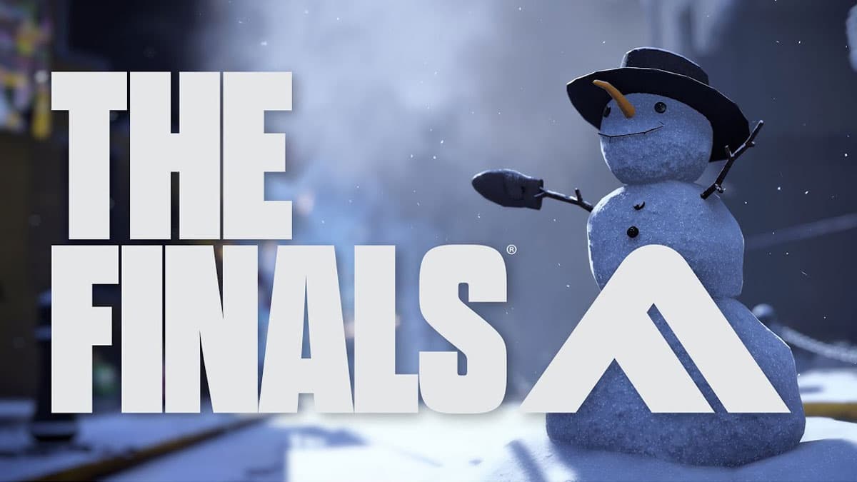 Snowman in The Finals winter event