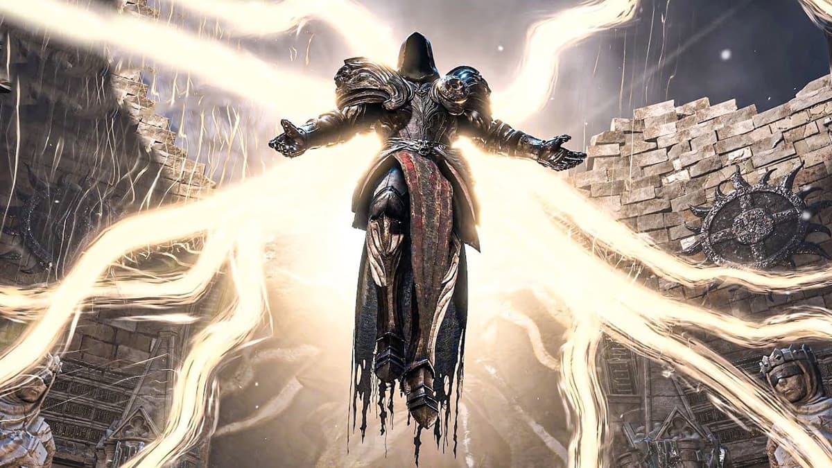 Diablo 4's Inarius in armor