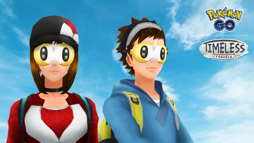 Pokemon Go trainers with Cutiefly glasses