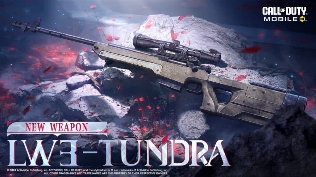 LW3-Tundra Sniper Rifle in CoD Mobile.