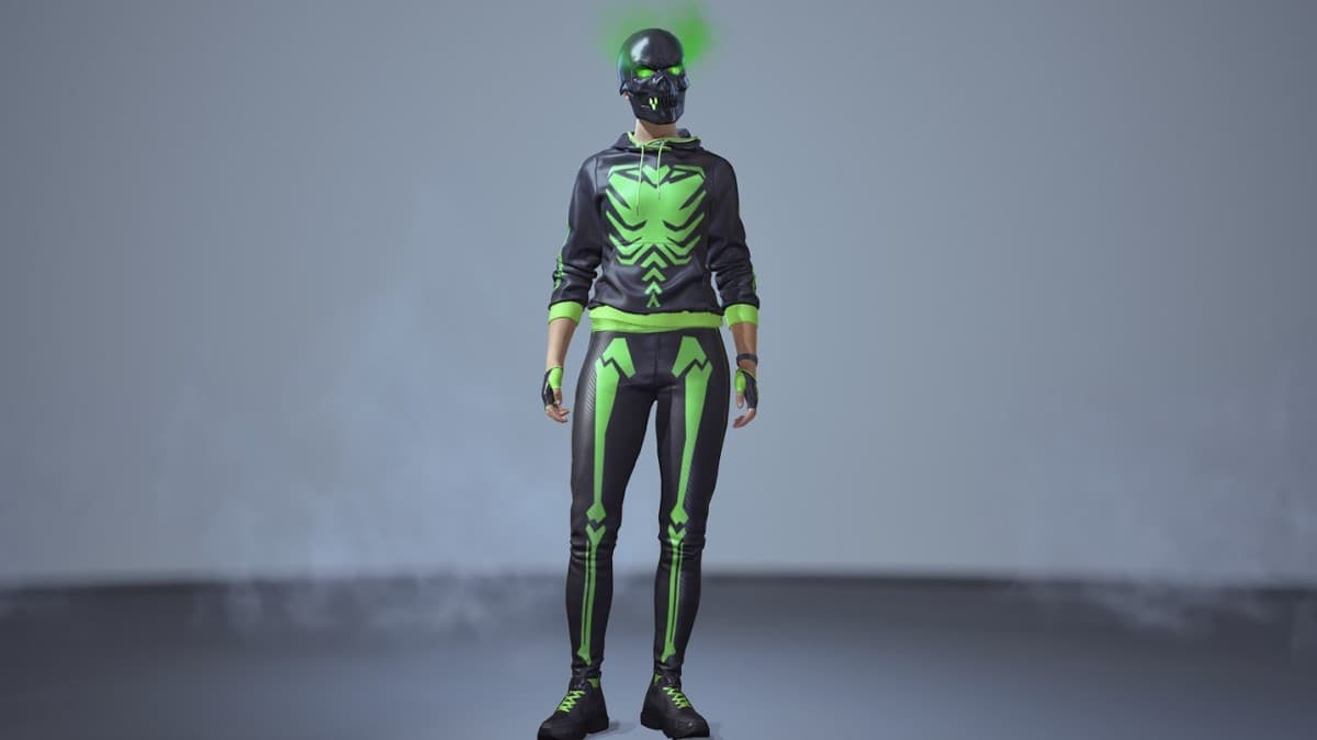 Glowy Bones Outfit in The Finals