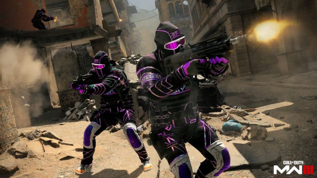 MW3 Ranked Play plyers with Iridescent skins