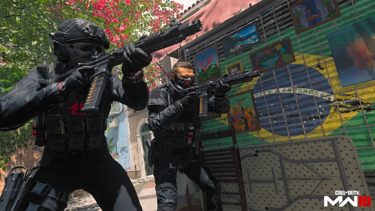 Modern Warfare 3 Operators in Rio map