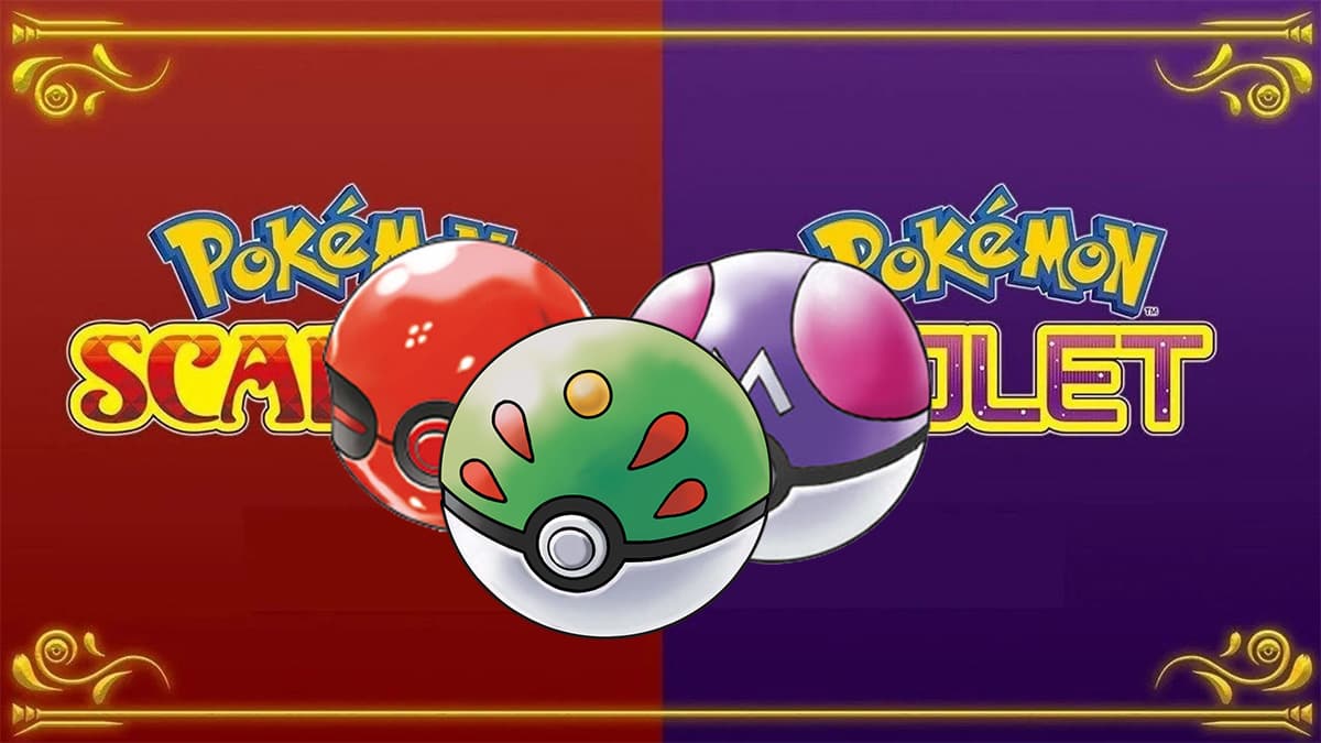 Pokemon Scarlet & Violet fans divided over best Pokeball for