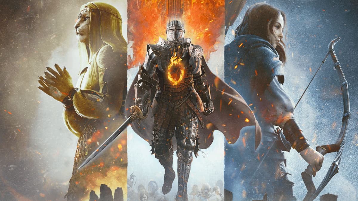 Dragon's Dogma 2 characters in the official artwork