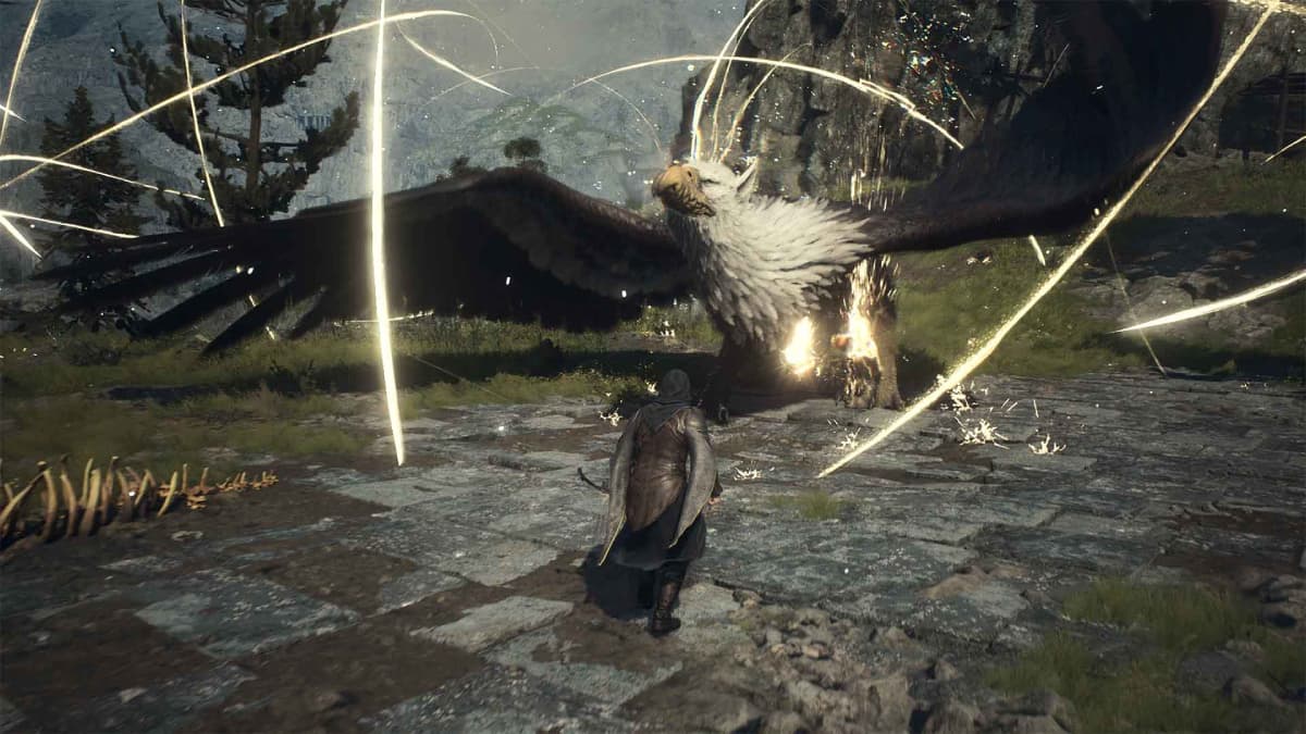 Dragon's Dogma 2 Griffin fight