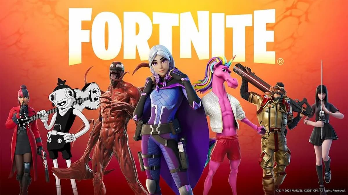 An image of some of the Fortnite Battle Pass skins