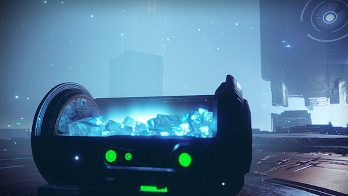 A chest of Glimmer in Destiny 2.