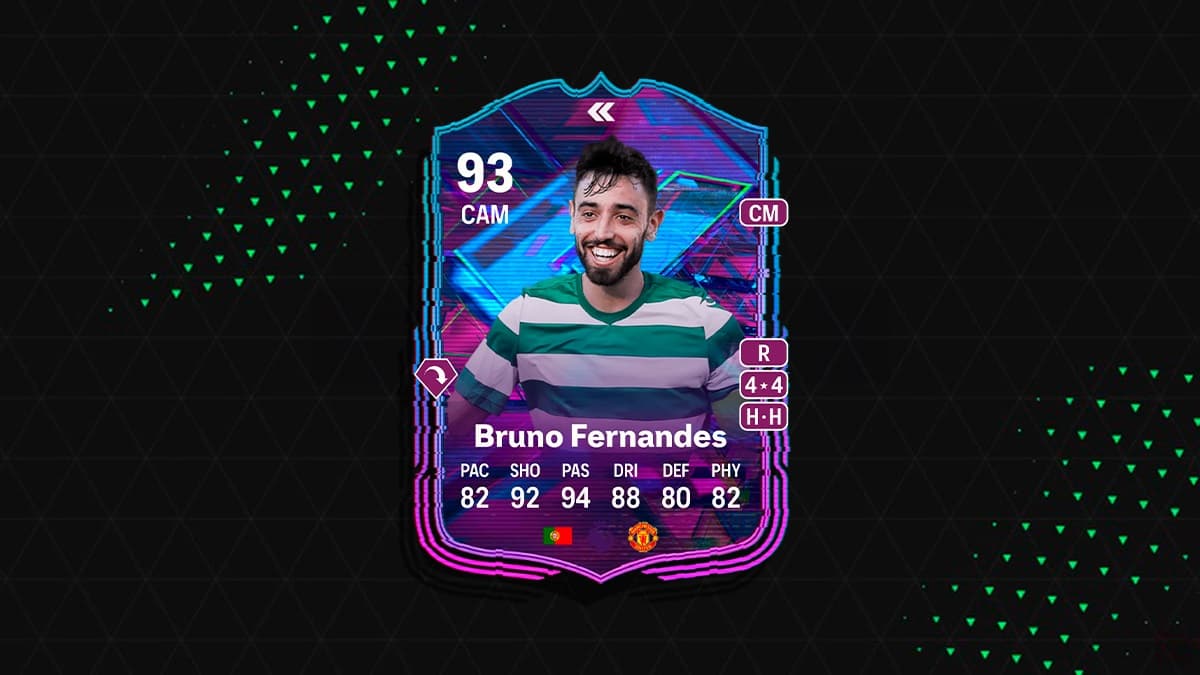 EA FC 24 Flashback Bruno Fernandes card