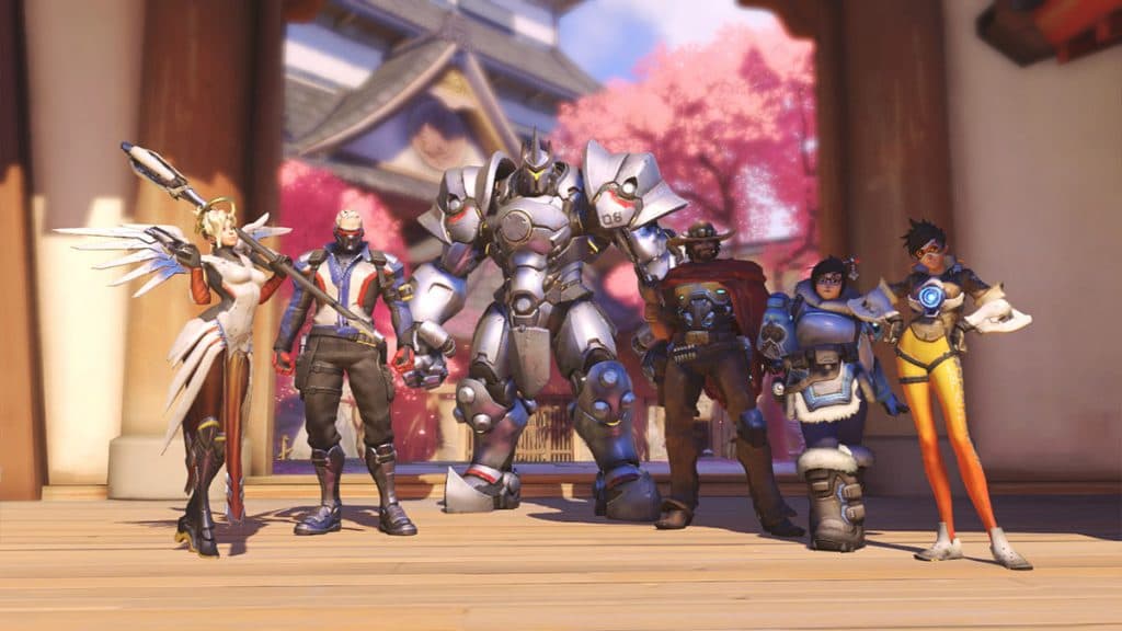 A victory screen in Overwatch 2
