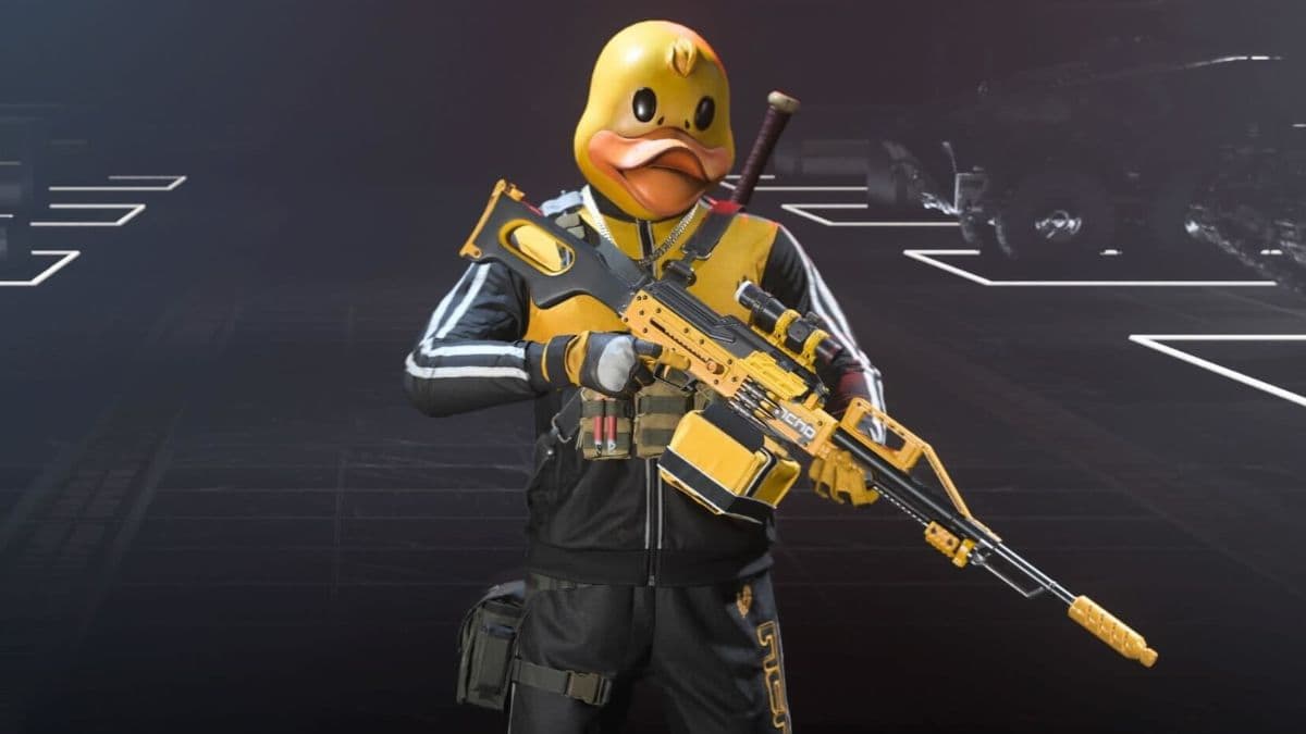 Bath Time Rubber Duck skin in MW3 and Warzone