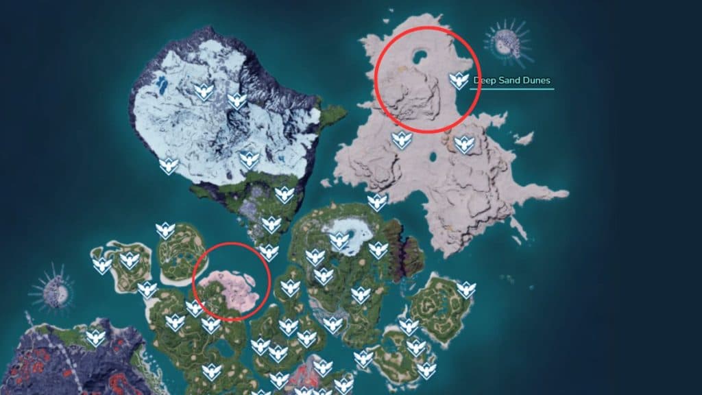 Palworld Digtoise locations