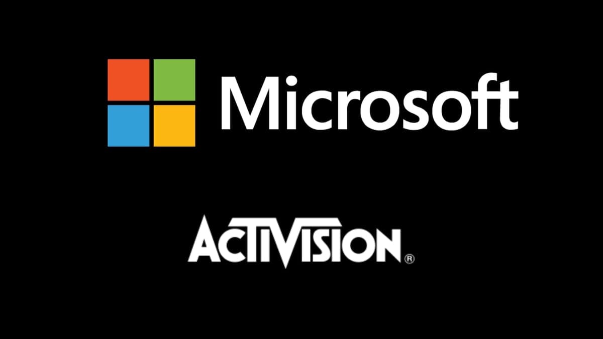 Microsoft Activision logos