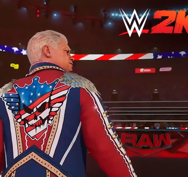 Cody Rhodes entrance WWE 2K24