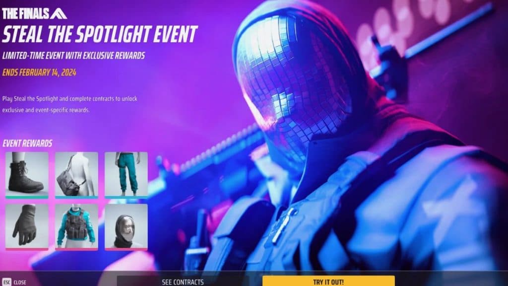 The Steal the Spotlight bundle in The Finals