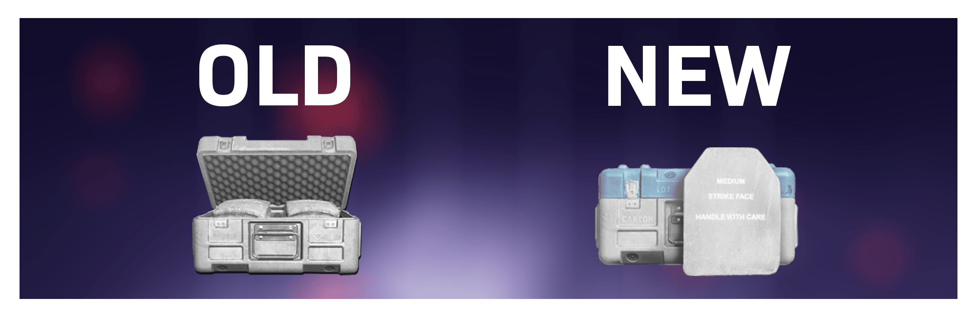 Banner showing the old and new icons for Armor Boxes.