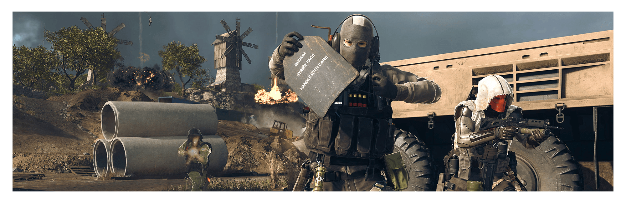Banner image of an operator equipping armor plates using the new Tempered perk.