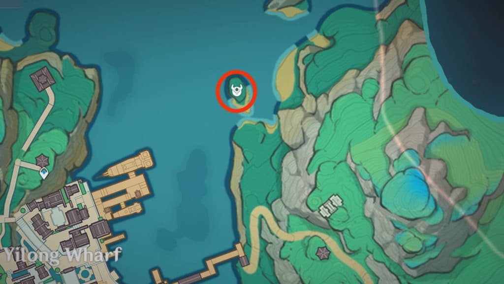 Secret Jade island genshin impact