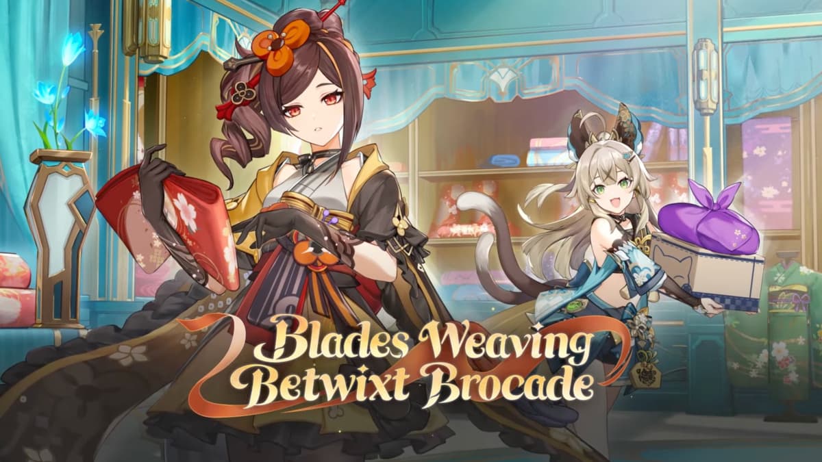 Blades Weaving Betwixt Brocade 4.5 art Genshin Impact