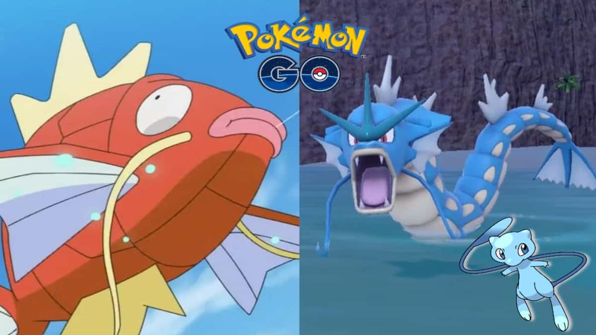 pokemon go mythical discovery mew research task magikarp and gyarados