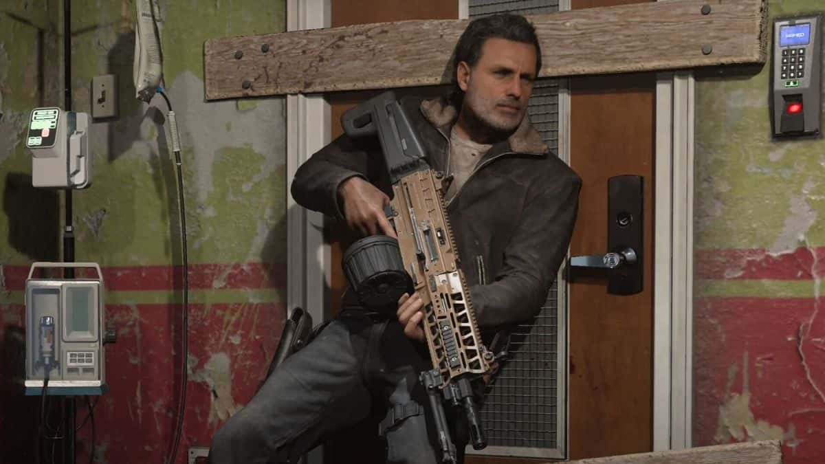 Rick Grimes in MW3 and Warzone