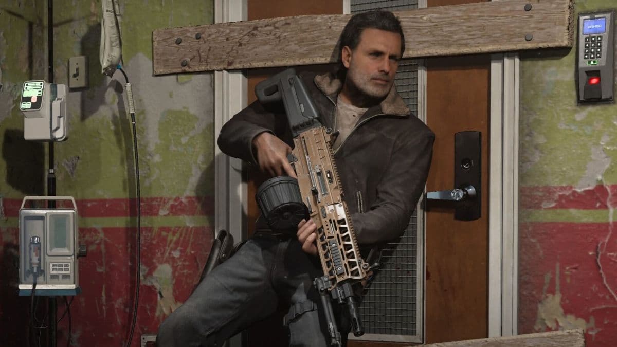 Rick Grimes in MW3 and Warzone