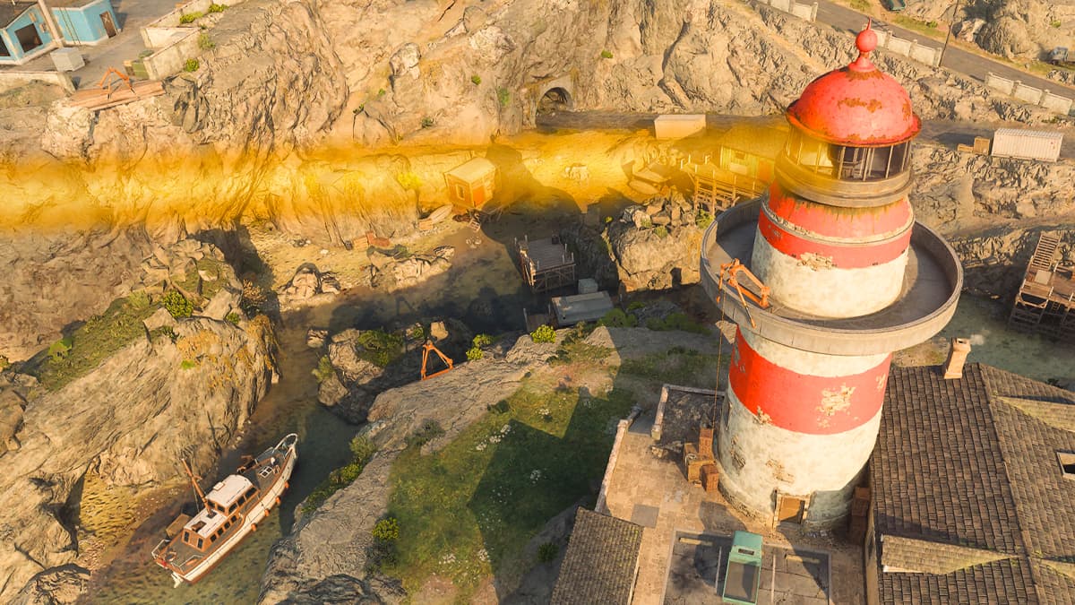 Lighthouse Dragon Stirs easter egg Warzone Fortune's Keep