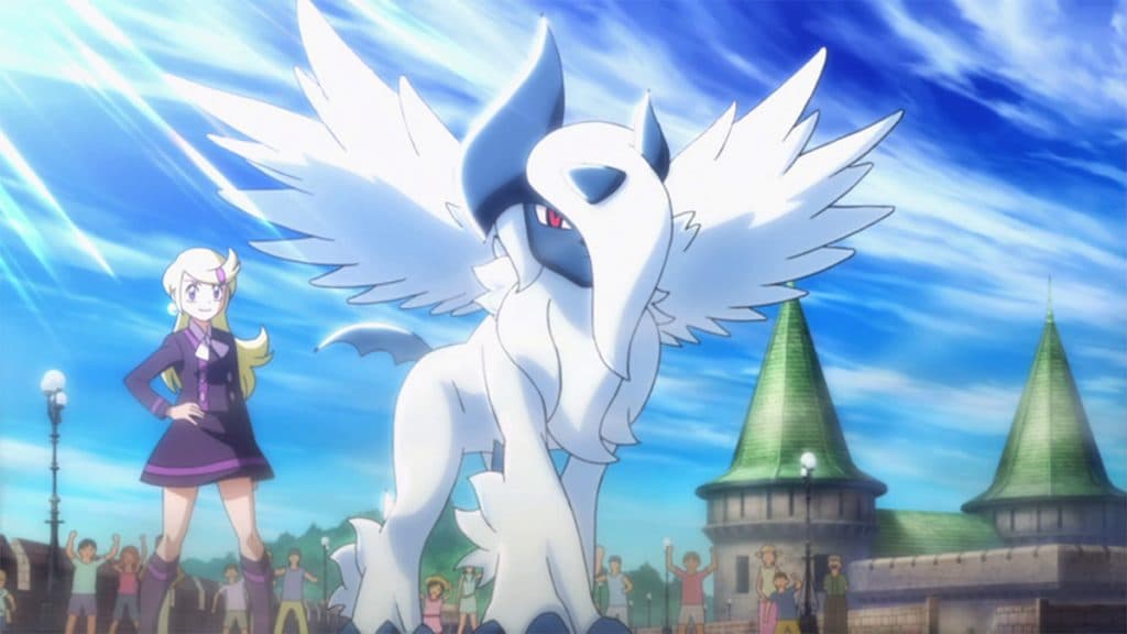 Mega Absol in the Anime