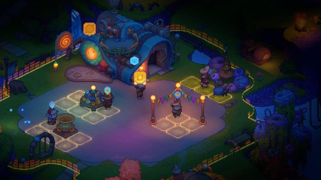A party in Bandle Tale: A League of Legends Story