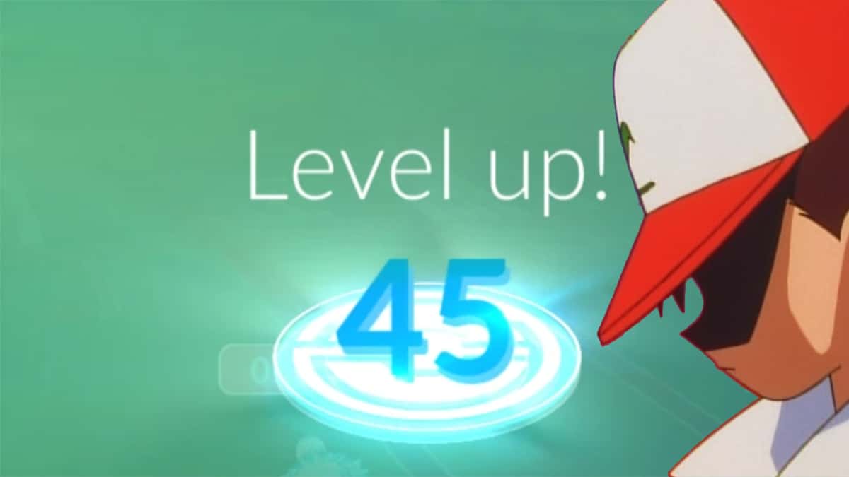 Pokemon Go player level 45