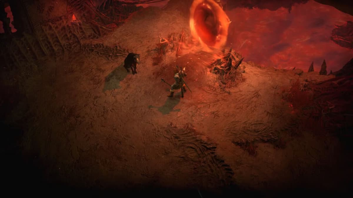 Dungeon portal in Diablo 4