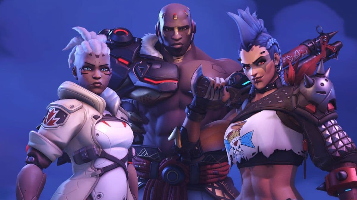 Junker Queen, Sojourn and Doomfist in OW2