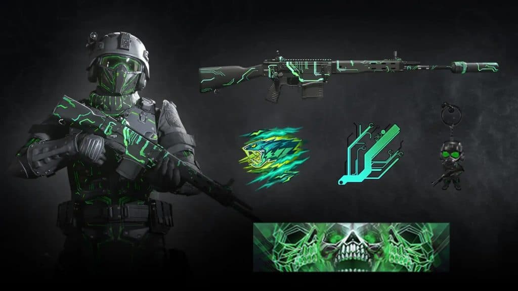 April Prime Gaming Bundle showcase for MW3 and Warzone