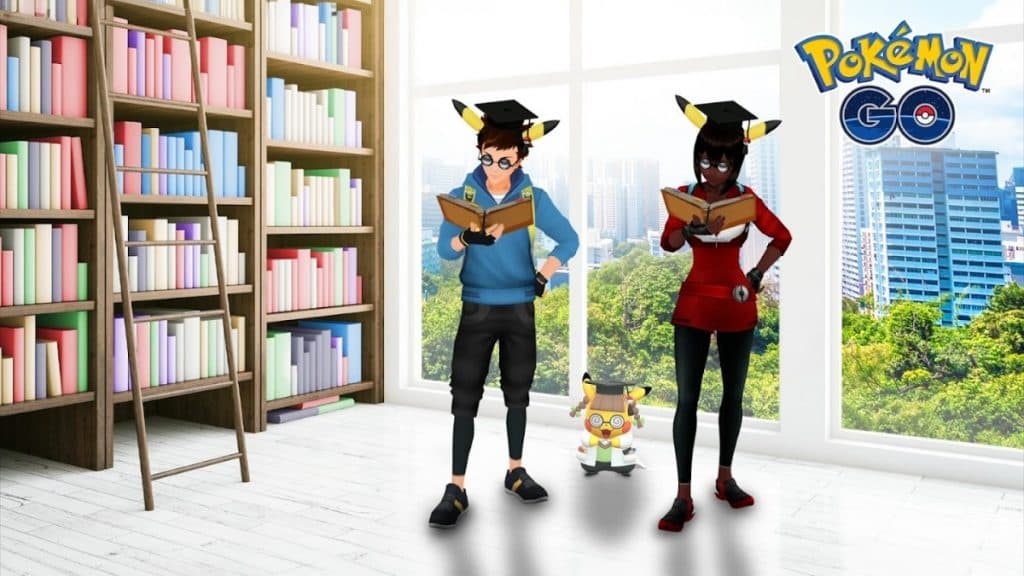 pokemon go pikachu phd avatar items